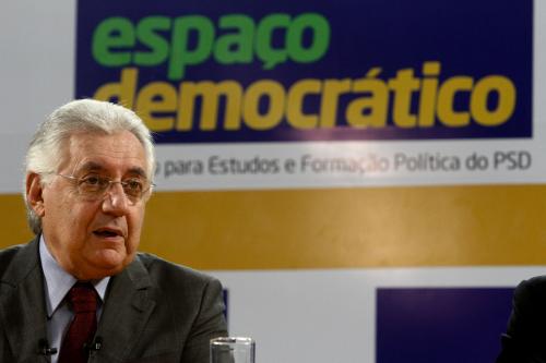 Guilherme Afif, presidente do Espaço Democrático